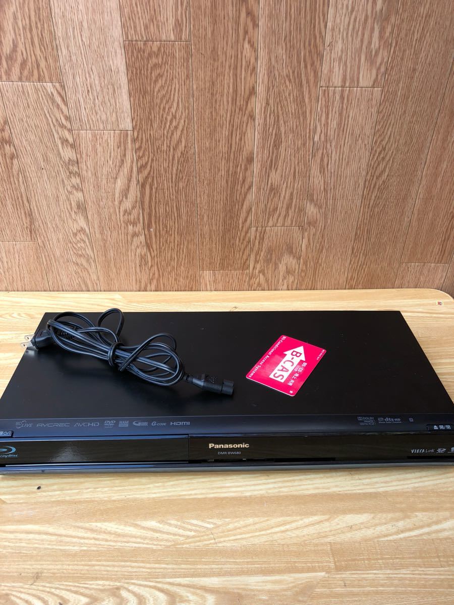 パナソニック ブルーレイレコーダー DMR-BW680 Panasonic ブルーレイ