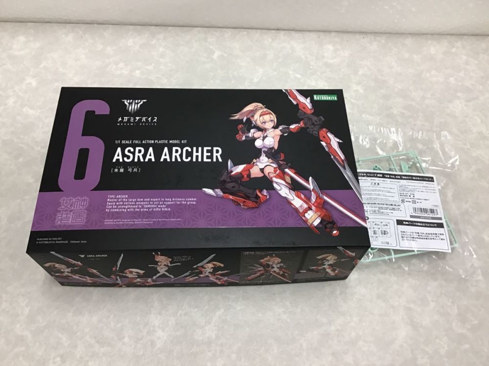 コトブキヤ メガミデバイス 1/1 朱羅 弓兵 コトブキヤショップ限定特典