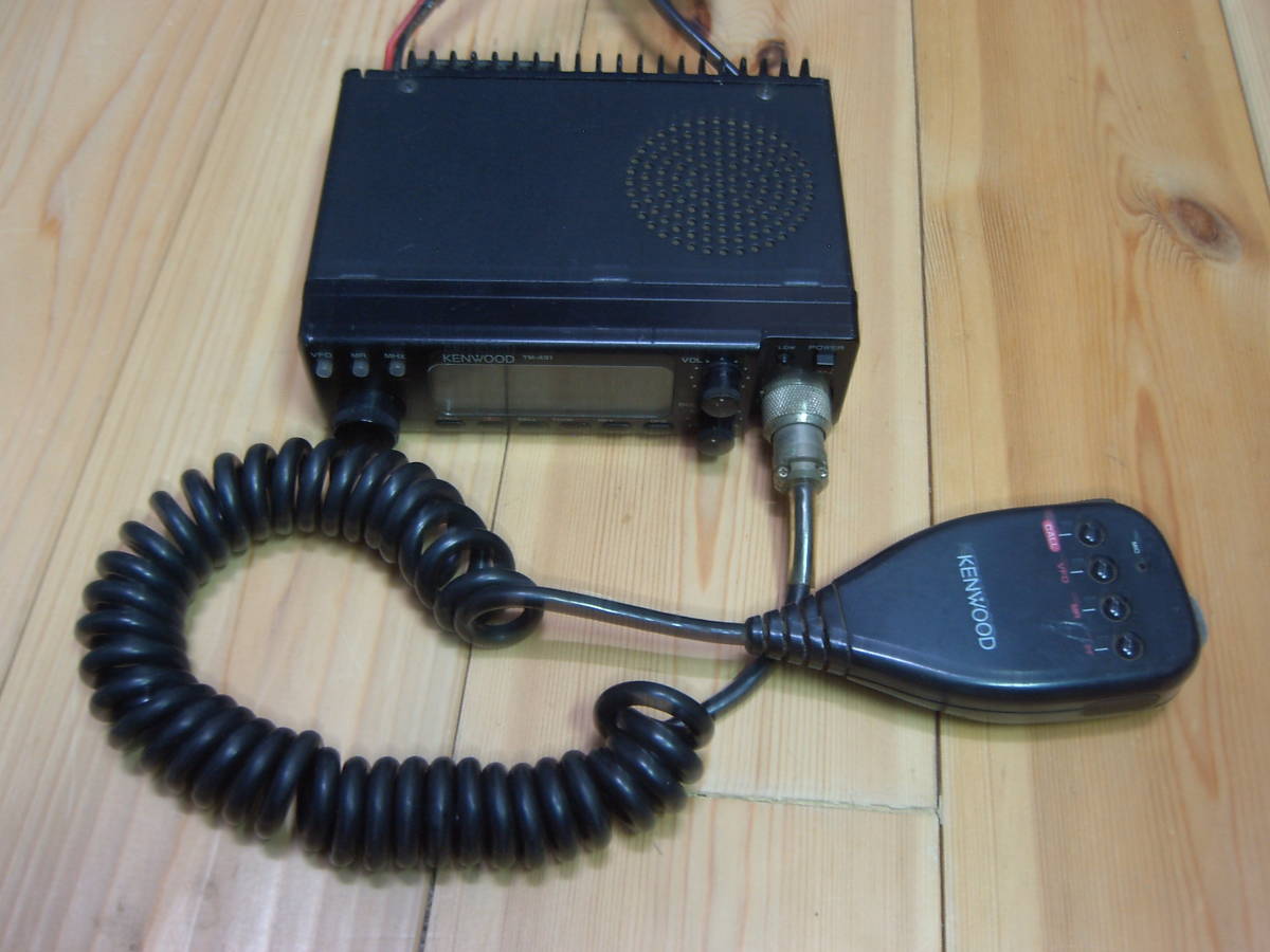 KENWOOD ケンウッド TM-441S ハイパワー機 430MHz 35W/10W/5W 元箱・取説付