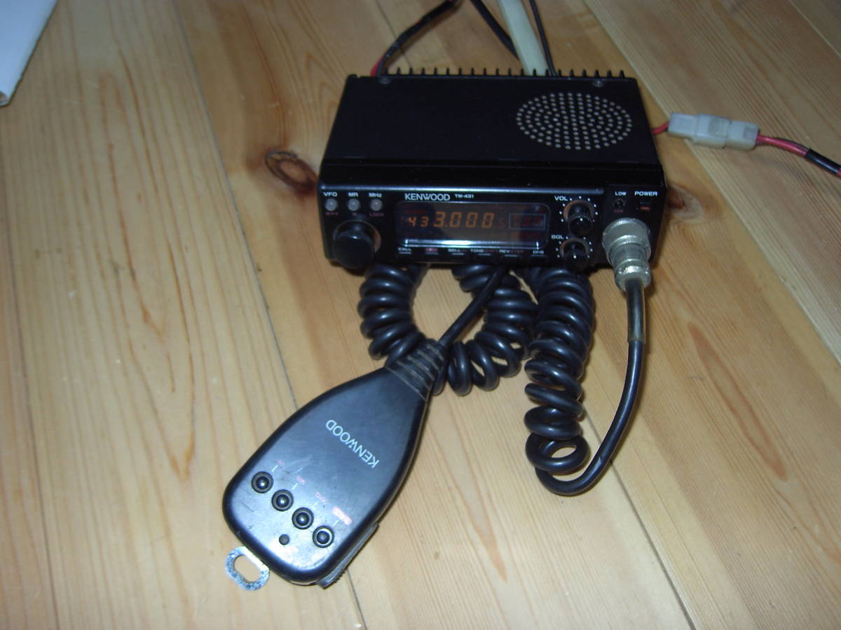 KENWOOD ケンウッド TM-441S ハイパワー機 430MHz 35W/10W/5W 元箱・取説付