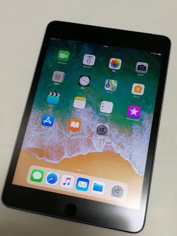 動作品 iPad mini4 64GB SIMフリー MK722J/A SIMロック解除済み] iPad mini4 64GB Wi-Fi ＋Cellular スペースグレイ