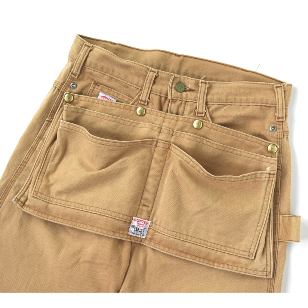 希少 アメリカ製 pointerポインターエプロン キャンバス 希少モデル