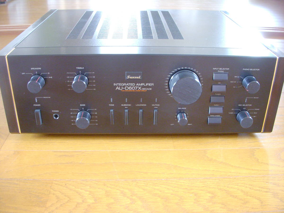 SANSUI: AU-D607X プリメインアンプ セニョール様 専用SANSUI 山水
