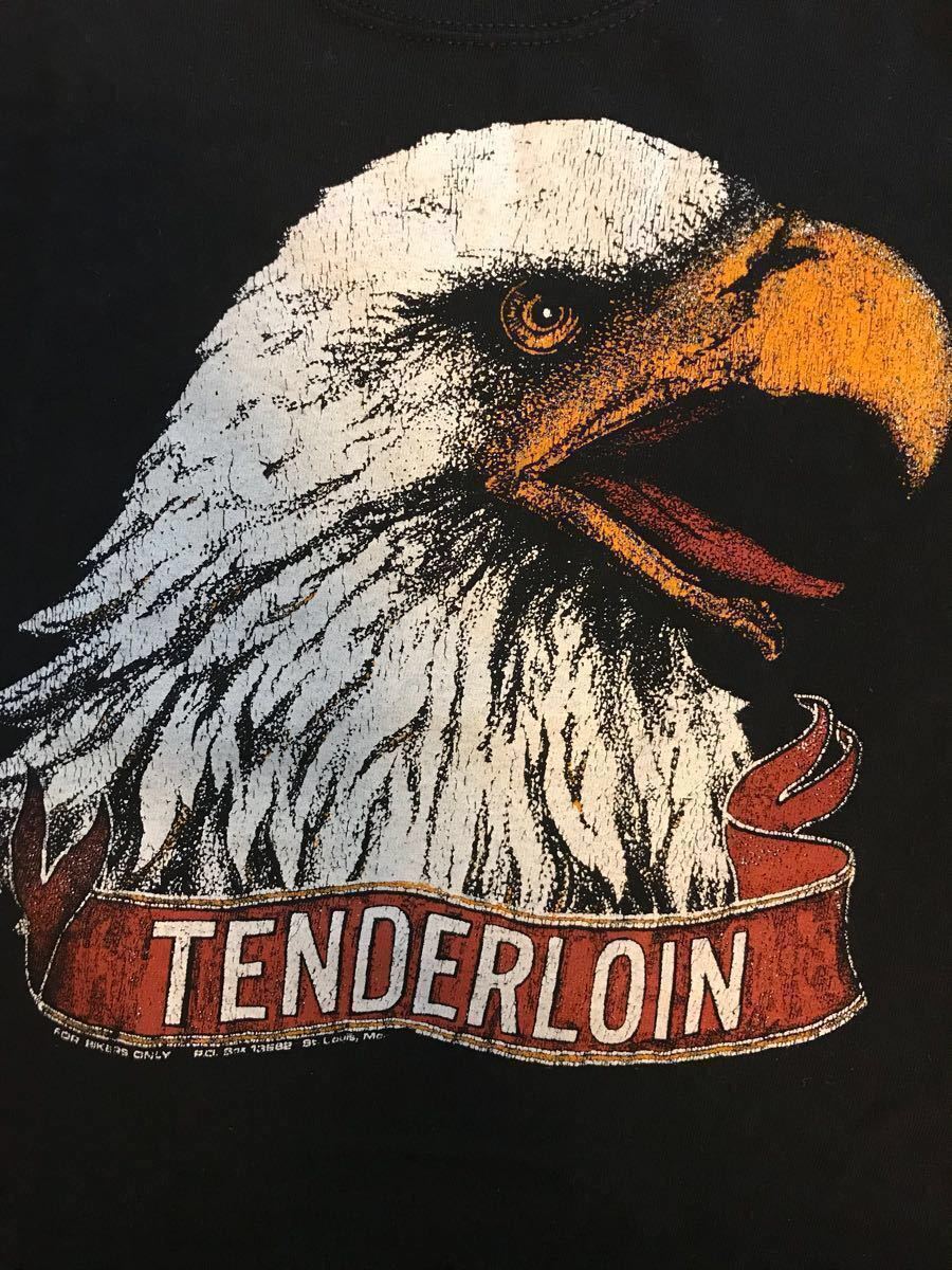 テンダーロイン イーグル T-TEE3 Sサイズ 10SS 黒 TENDERLOIN ZIGZAG T