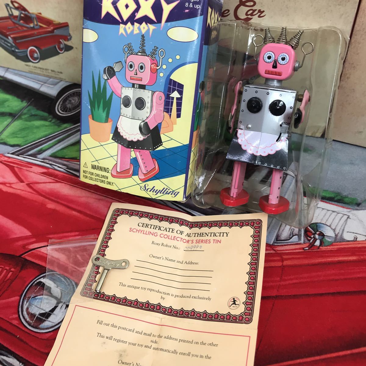 ROXY ROBOT ロボット ブリキ ビンテージ Schylling Toys_1