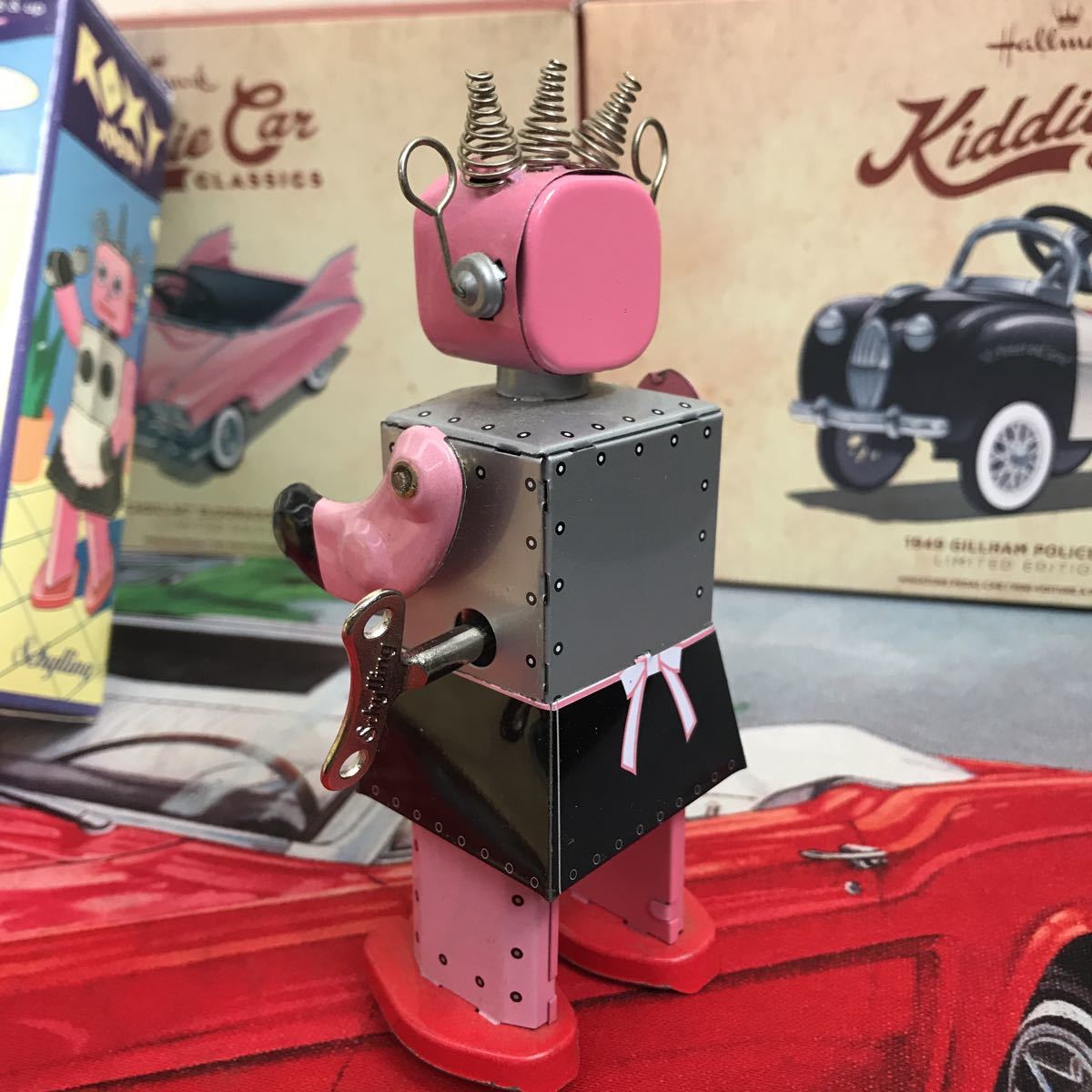 ROXY ROBOT ロボット ブリキ ビンテージ Schylling Toys_5