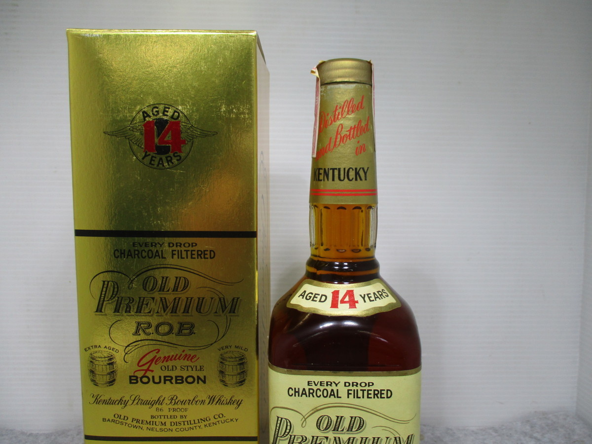 OLD PREMIUM ROB 14年 オールド プレミアム バーボン ウイスキー 古酒 