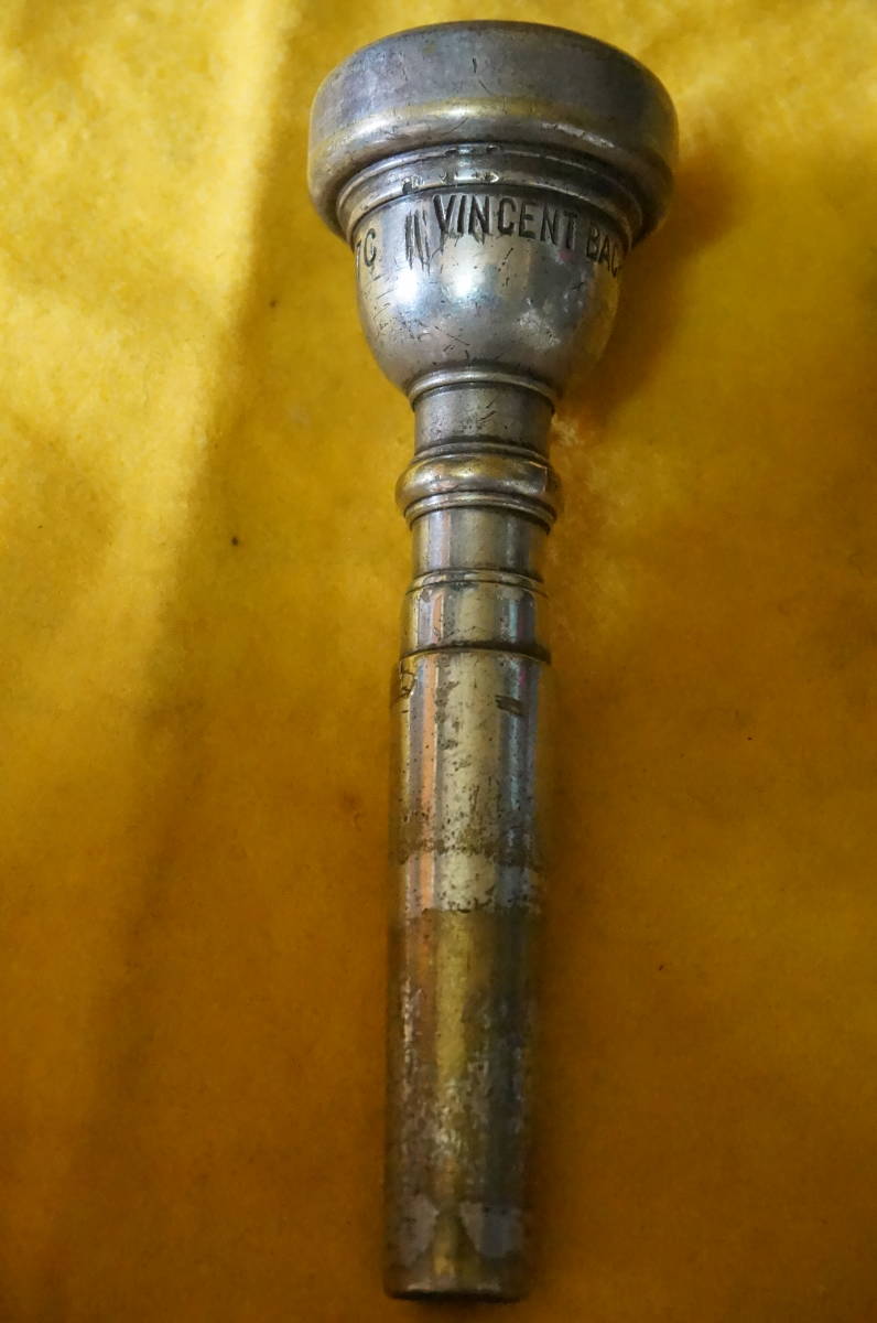 RARE VINCNT BACH CORP MT.VERNON NY 7C トランペットマウスピース