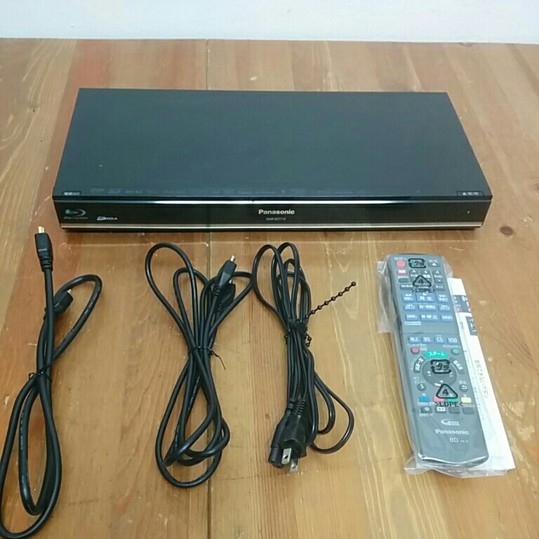 Panasonic DMR-BZT710&BZT720 ブルーレイレコーダー S G2】動作OK! Panasonic パナソニック DMR-BZT710 ブルーレイ Blu-ray