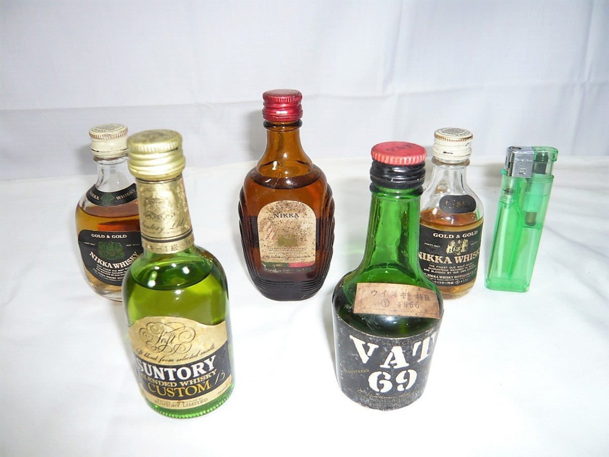 □83：古酒 ウイスキー・ブランデー 他 ミニボトル いろいろ まとめ 
