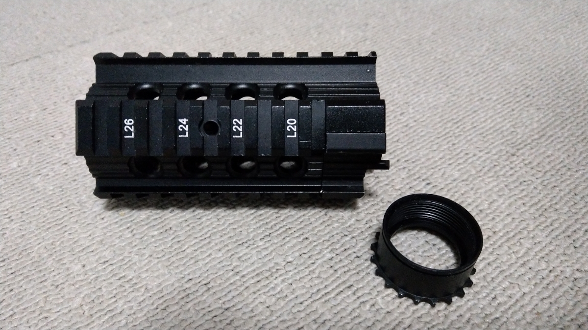 M4系用 レールハンドガード 5インチ 【公式通販】
