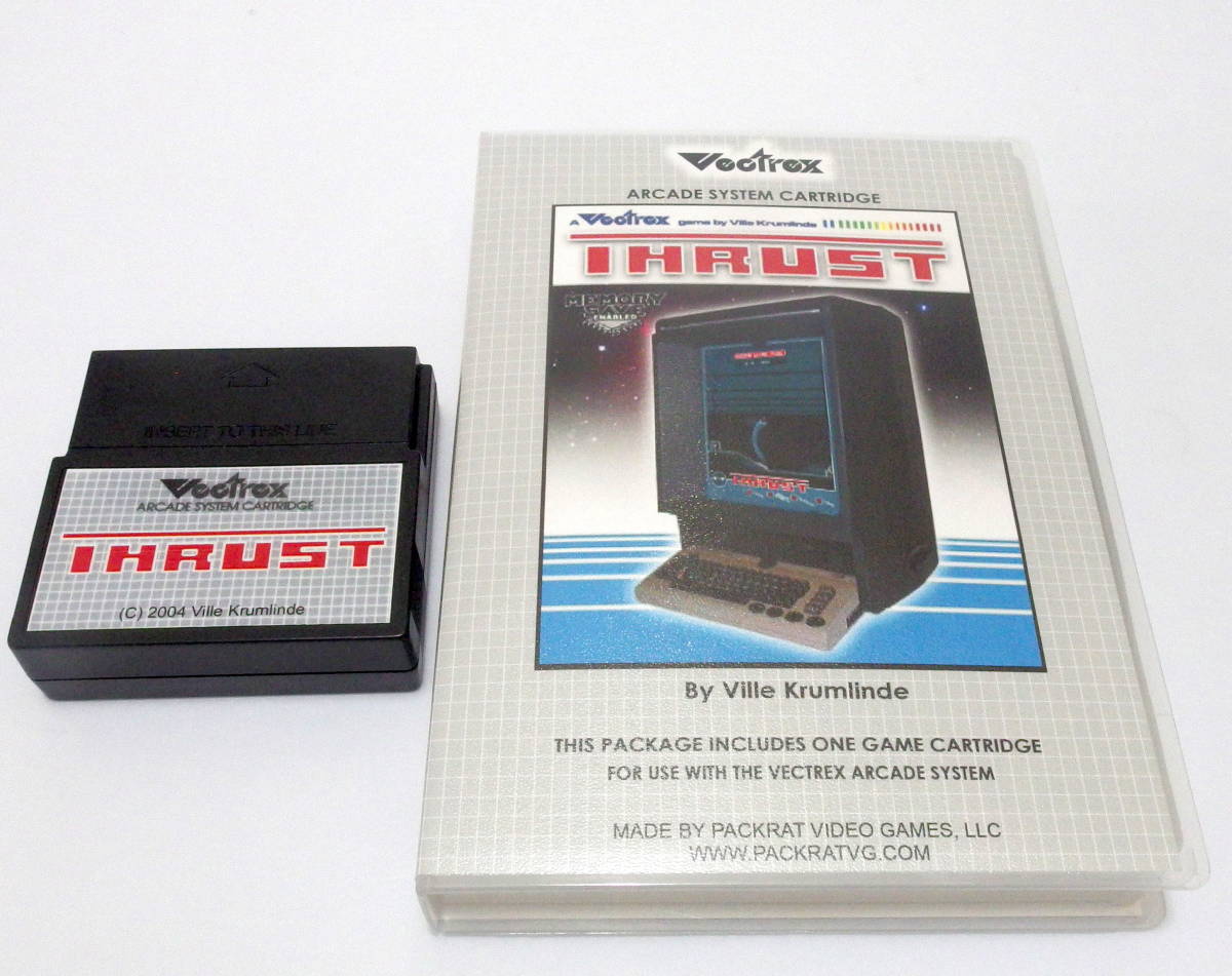HARMAGEDON Vectrex ゲームカートリッジ Vectrex・ベクトレックス用】Thrust ゲームカートリッジ Vectrex