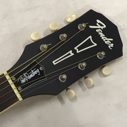 フェンダー エレアコギター The Armstrong Hellcat 19F 弦長約640mm ブラウン系 ジャンク_2