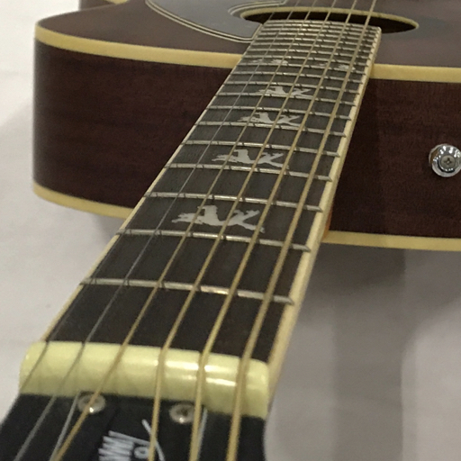 フェンダー エレアコギター The Armstrong Hellcat 19F 弦長約640mm ブラウン系 ジャンク_3