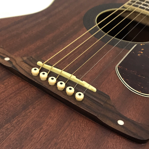 フェンダー エレアコギター The Armstrong Hellcat 19F 弦長約640mm ブラウン系 ジャンク_5