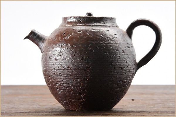 送料無料　時代物　在銘　南蛮手砲口急須/茶注　煎茶道具 南蛮手 砲口横手急須 在銘 煎茶道具 Yahoo!オークション - 煎茶道具