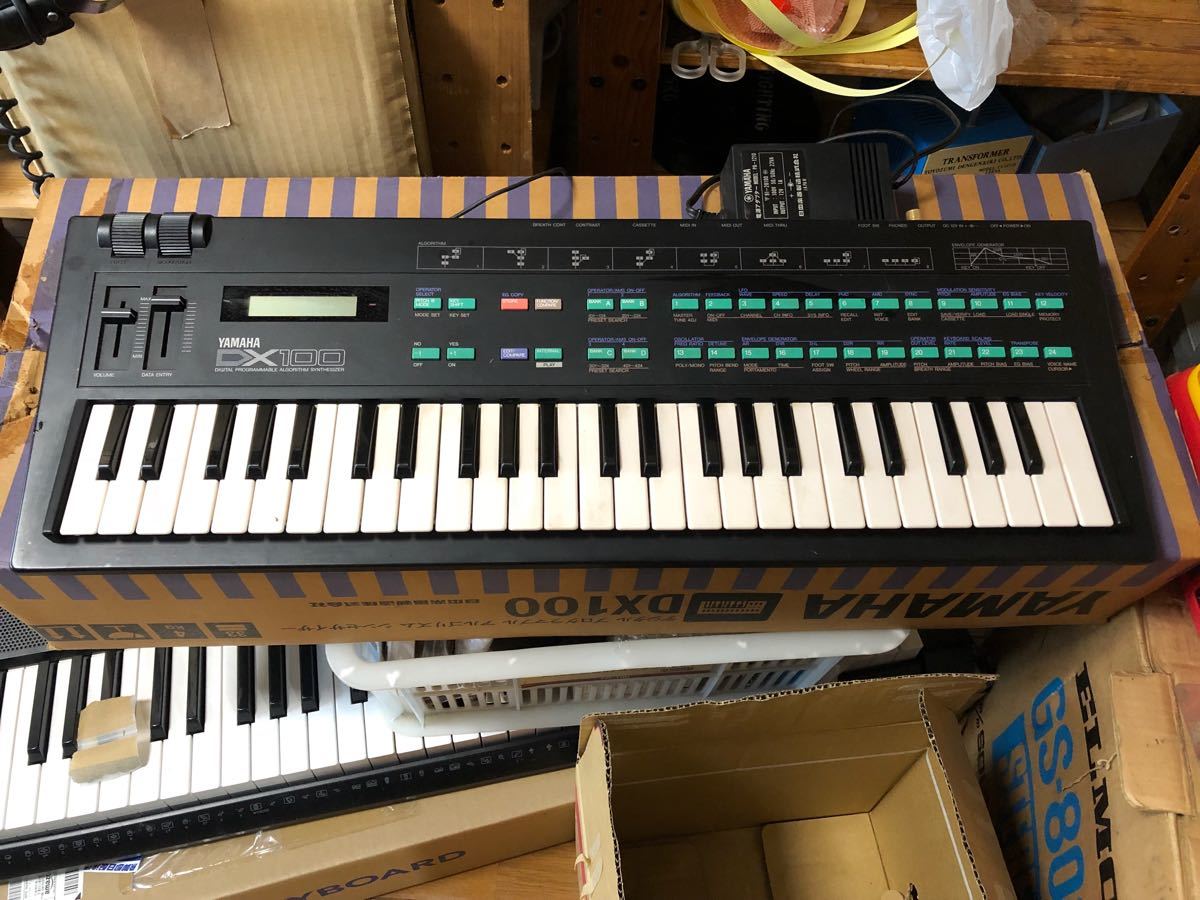 YAMAHA ヤマハ DX-100 FM シンセサイザー DX100 シンセ 音響
