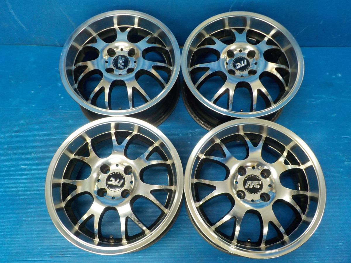 格安，新品 RAYS SEBRING ITC 15インチ アルミホイール 4本 4H PCD100 7.0JJ +38(社外品)｜売買されたオークション情報、yahooの商品情報をアーカイブ公開 - オークファン 4穴