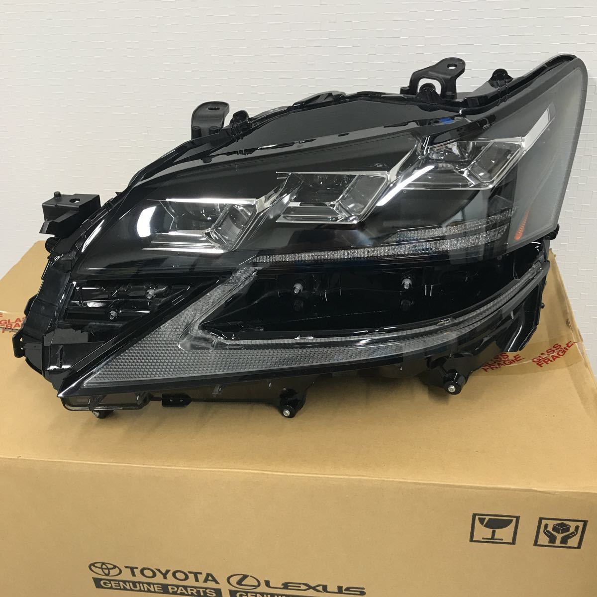 レクサス GS 左三眼ヘッドライトユニット レクサスGS 中期 純正三眼 