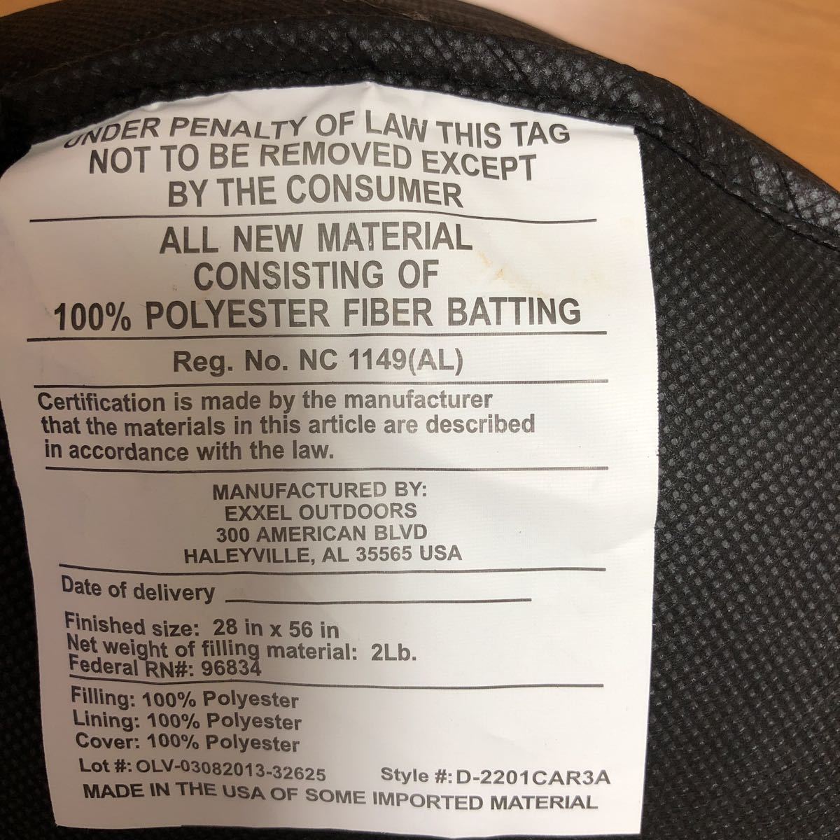 ディズニーカーズ寝袋キッズキャンプ未使用_6