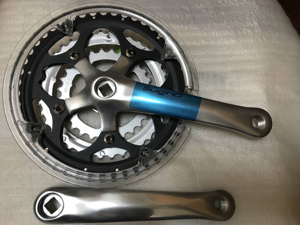 新品 スギノ SUGINO トリプル クランク チェーンリング XD2 48&frasl;38&frasl;28T