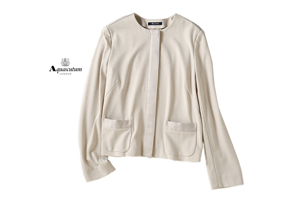 美品★厳選★アクアスキュータム5万★8size/11号★ジャケットD240