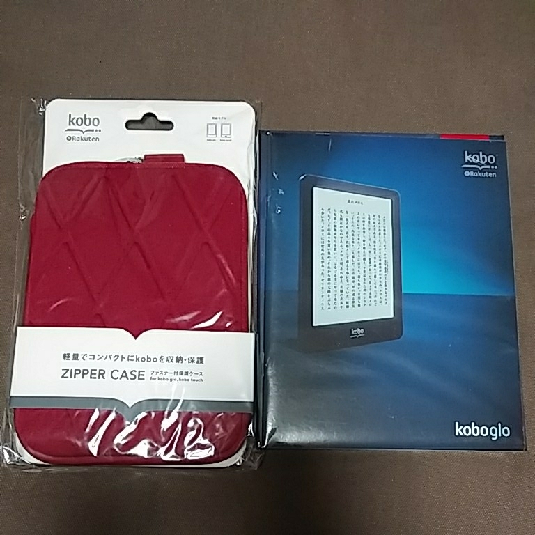新品・未使用】楽天 電子書籍リーダー Kobo glo (保護ケース付) ピンク