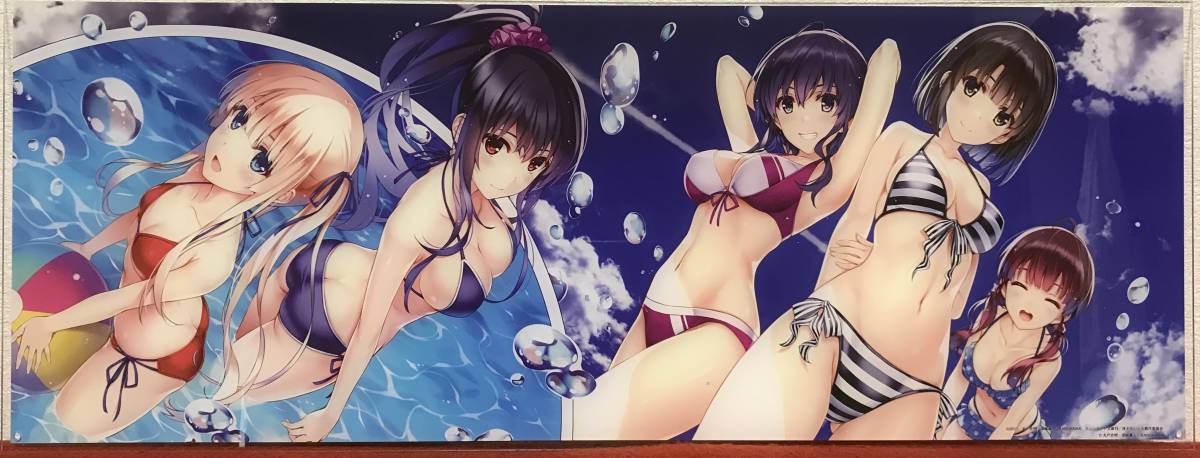 冴えない彼女の育てかた 深崎暮人展 アクリルボードA (水着) 新品 冴え