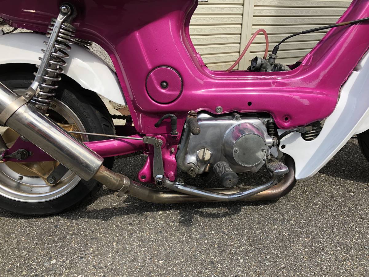 全国発送絶好調シャリーマニュアルエンジン全塗装ローダウンCD50