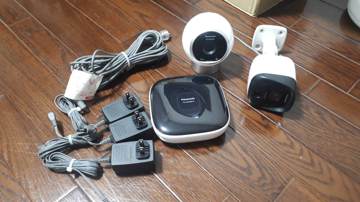 【未使用】Panasonic スマ@ホーム 屋外カメラキット ＆ おはなしカメラ パナソニック スマ@ホーム おはなしカメラ 防犯カメラ ネットワーク