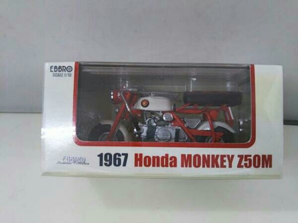 EBBRO(エブロ) 1967 Honda MONKEY Z50M ホンダ モンキー バイク 1/10