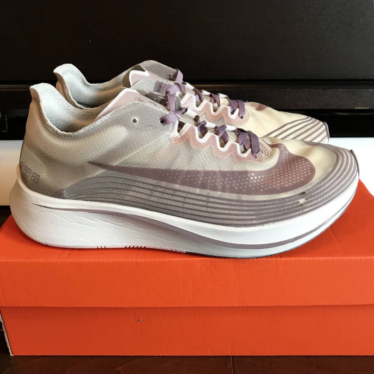 SP Zoom ZOOM ラクマ フリマアプリ SW's NikeLab ZOOM FLY SP シカゴマラソンモデル US9 27.0cm / Nike lab ナイキラボ ズームフライ CHICAGO ランニングシューズ
