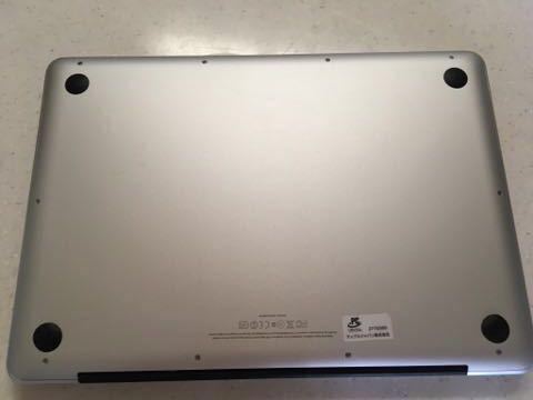 MacBook pro 13inch corei7 HDD750GB メモリ16GB モデルA1278_6