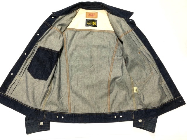 メンズ 希少【1万着限定品】LEVI'S × BOSS デニムジャケット 1st 2nd メンズ 希少【1万着限定品】LEVI'S × BOSS デニムジャケット 1st 2nd