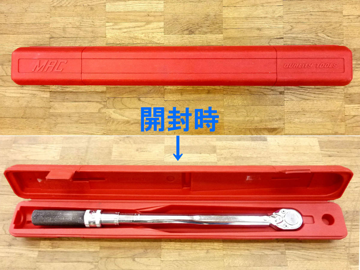 トルクレンチ 六輪生活 | TWV150J マッ Tools Mac 中古美品 Yahoo 