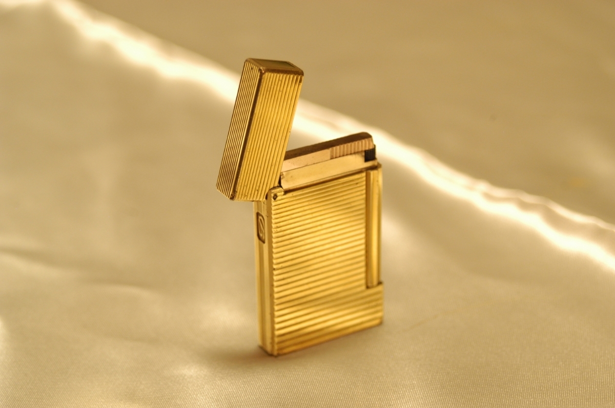Dupont D - Line Ligne ST Lighter S.T. Black | Case Leather 
