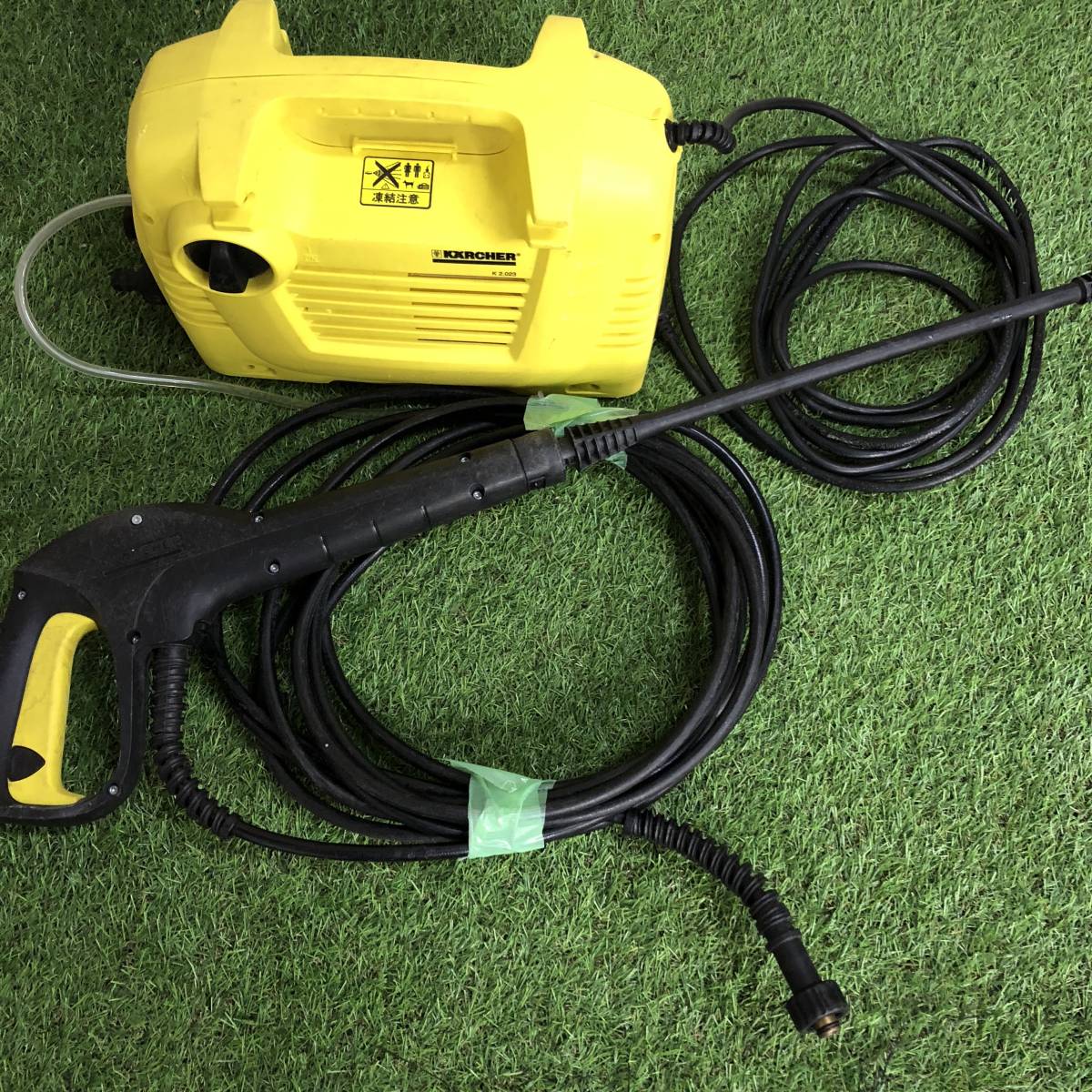 ケルヒャー　家庭用高圧洗浄機　K2 Classic 1607】中古品 ケルヒャー 高圧洗浄機 K2.023 動作確認済み 使用感