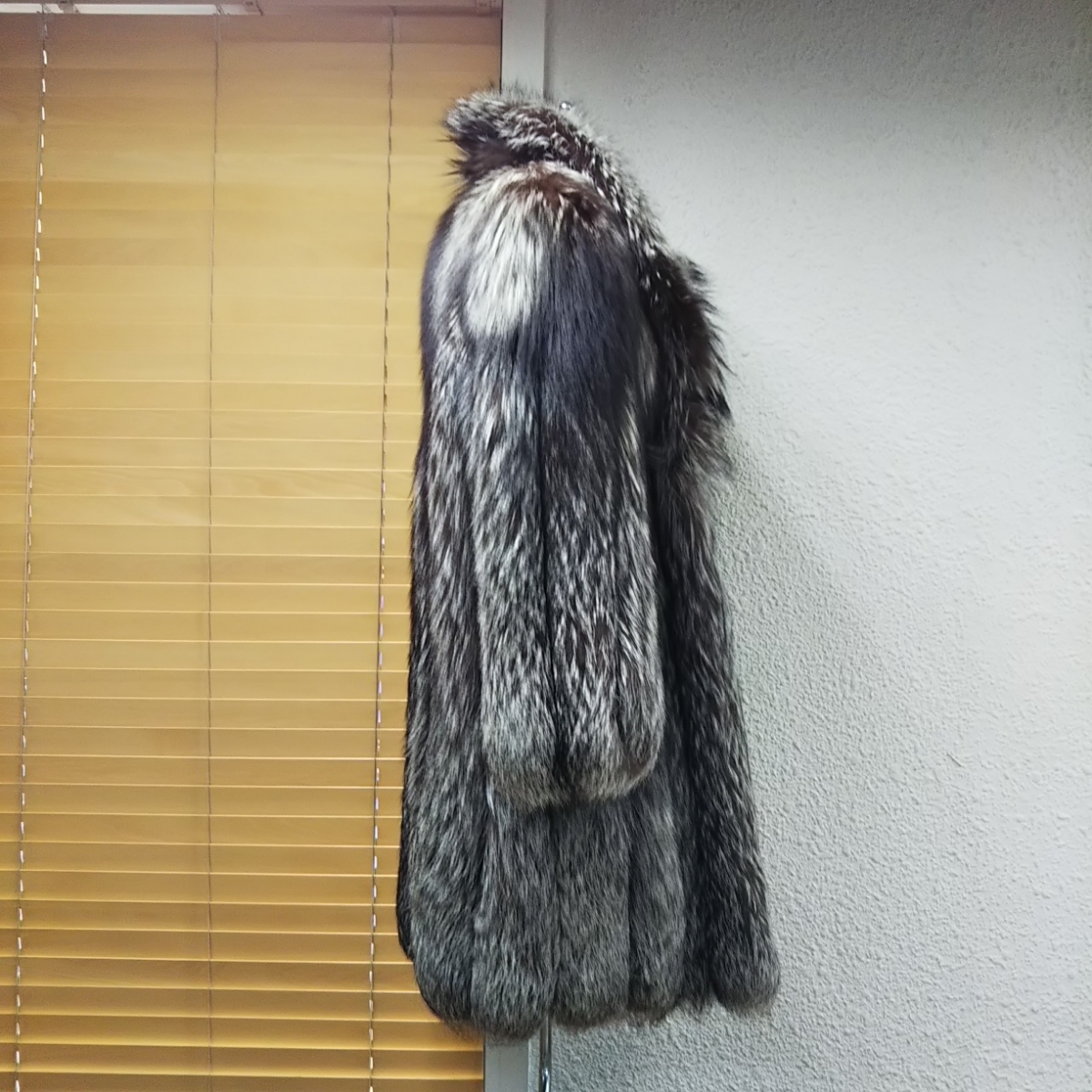 美品◇SAGA FOX ROYAL サガロイヤル シルバーフォックス ハーフコート 