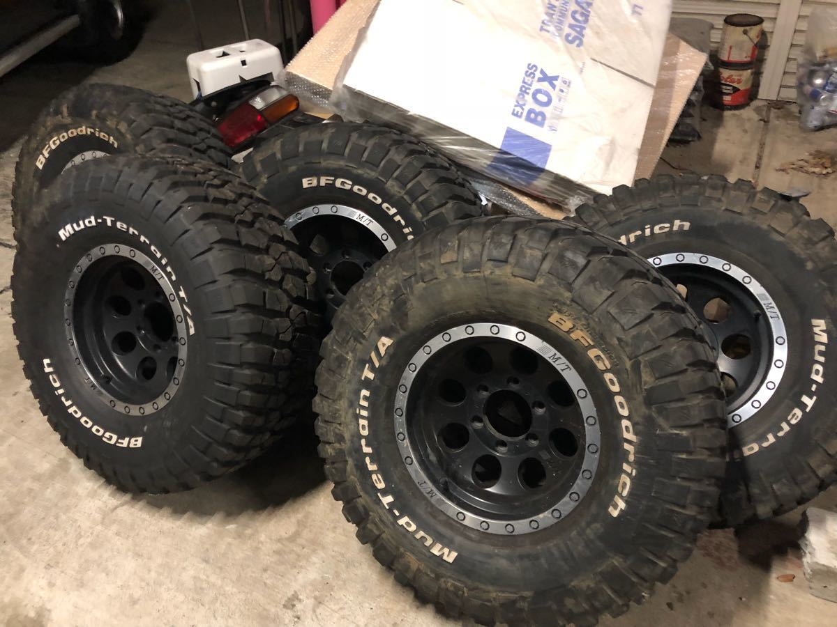 ミッキートンプソン×BFグッドリッチKM2 バリ山 8J×15 マイナス22 33 