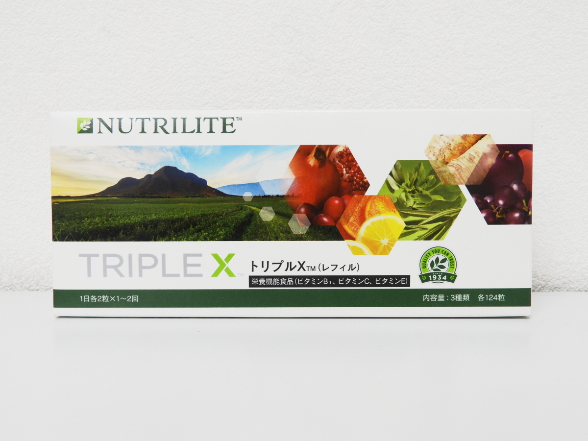 未開封自宅保管〉 ニュートリライト トリプルX レフィル TRIPLE X