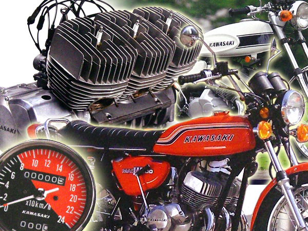 マッハ 雑誌 H1 500SS H2 750SS WORLD'S KA-1 半世紀前に時速200