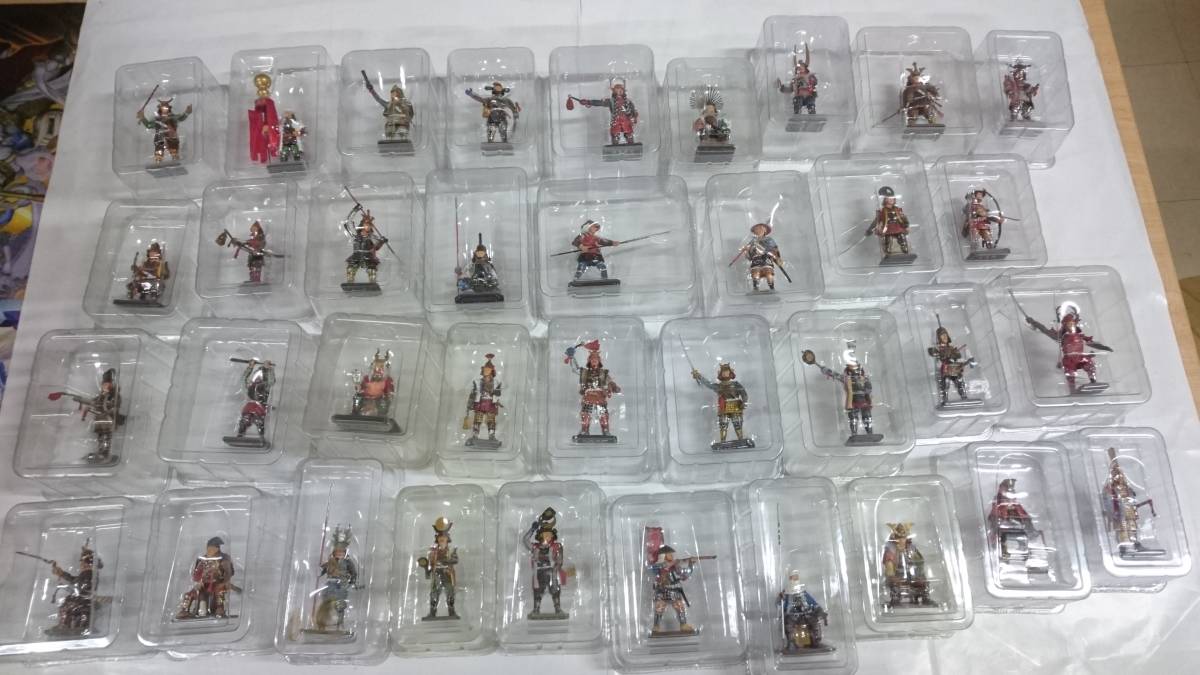 Del Prado Japan.2002 戦国武将フィギュア 71体 現状品 Del Prado