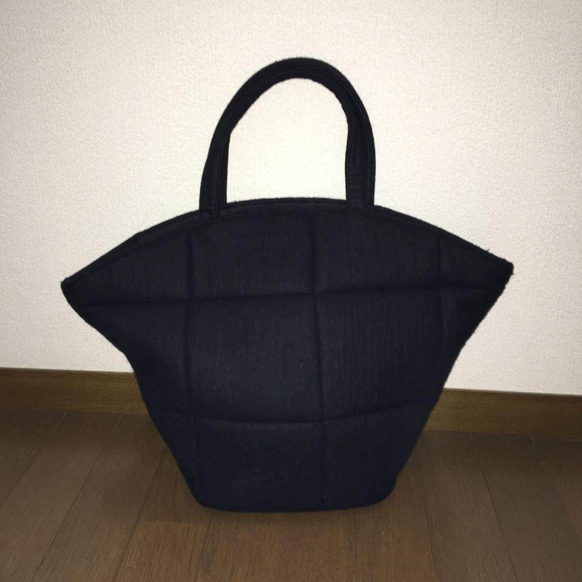トリココムデギャルソン★トートバッグハンドバッグ★黒★