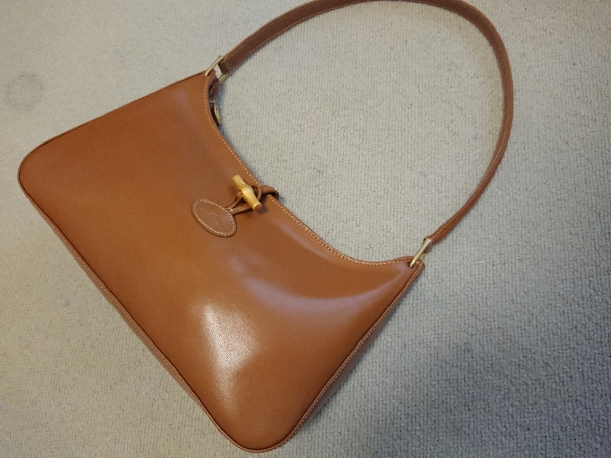 お買い得，安い 極 LONGCHAMP ロンシャン 本革 バッグ(ロンシャン)｜売買されたオークション情報、yahooの商品情報をアーカイブ公開 - オークファン ロンシャン