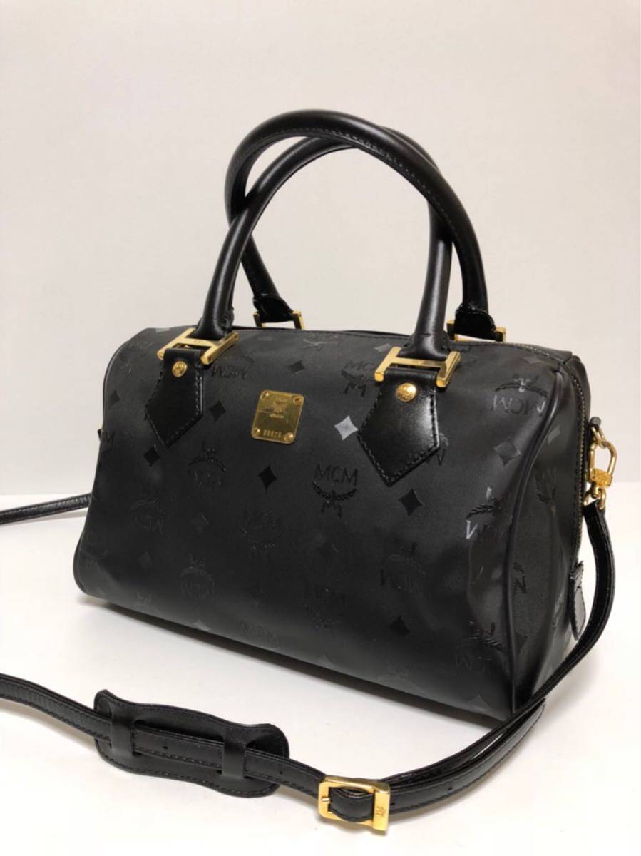 【限定セール，セール】 良品 MCM エムシーエム 2way ショルダーバッグ ボストンバッグ(かばん、バッグ)｜売買されたオークション情報、yahooの商品情報をアーカイブ公開 - オークファン かばん、バッグ