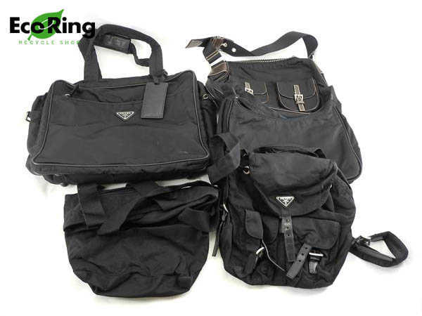 最安値，得価 1円 プラダ ナイロン 2WAYバッグ リュックサック ショルダーバッグ 計5点セット CP466(リュック)｜売買されたオークション情報、yahooの商品情報をアーカイブ公開 - オークファン かばん、バッグ