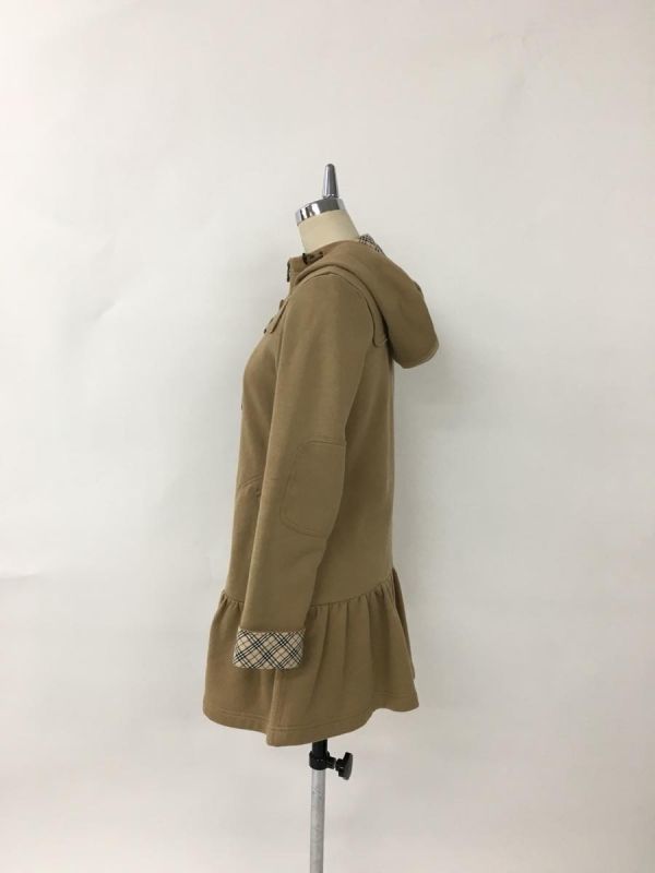 バーバリーブルーレーベル ダッフルコート 赤 バーバリーブルー