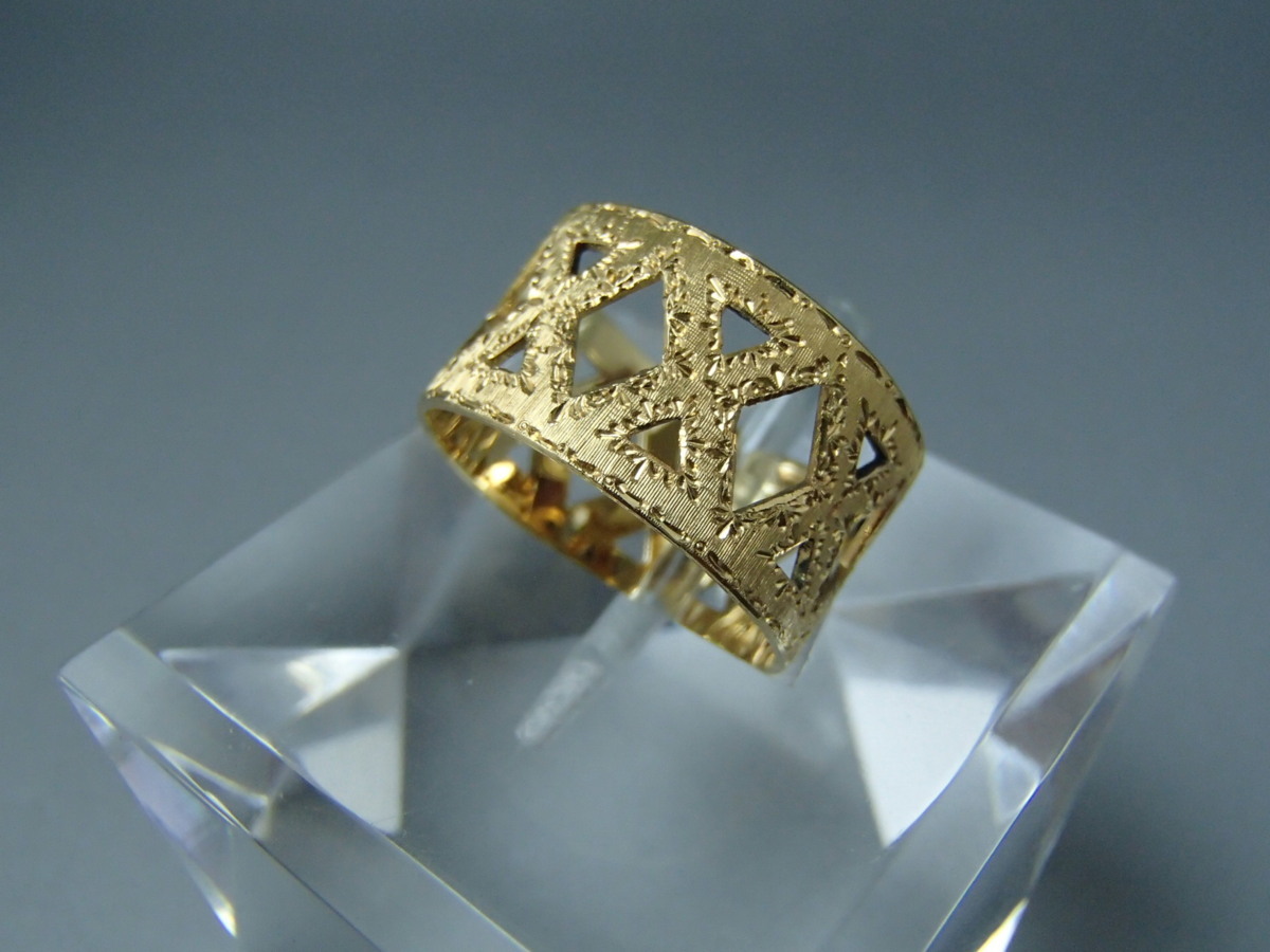FEDERICO BUCCELLATI フェデリコ ブチェラッティ K18YG リング 11号 