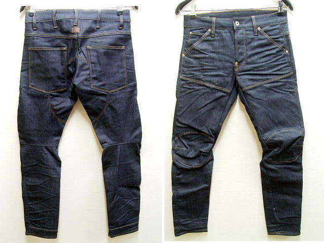 即決 [W28]ほぼ新品 G-STAR RAW 5620 3D SLIM バイカー スリム 