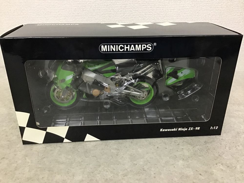 ミニチャンプス 1/12 カワサキ ニンジャ ZX-9R グリーン 2026年最新